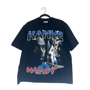 Kanye West Yeezus Tour Black Rap Hip Hop Graphic Tee M